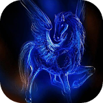 Neon pegasus live wallpaper Apk