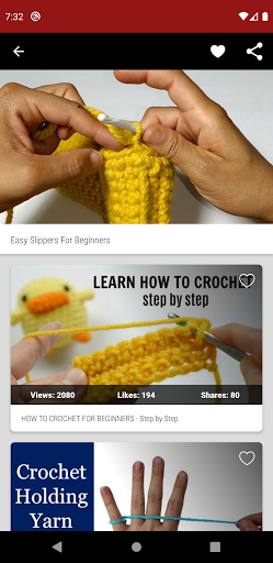 Learn Crochet patterns step by step