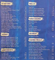 Machhli Baba Fries menu 1