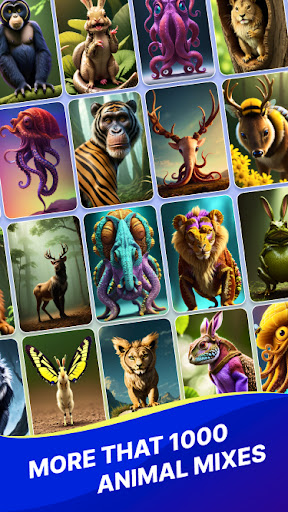 Screenshot Animal Fusion: AI mix monster