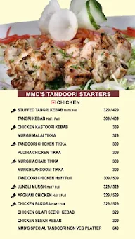 Moti Mahal Delux menu 3