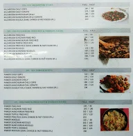 Sahil Chinese Corner & Fast Food menu 4