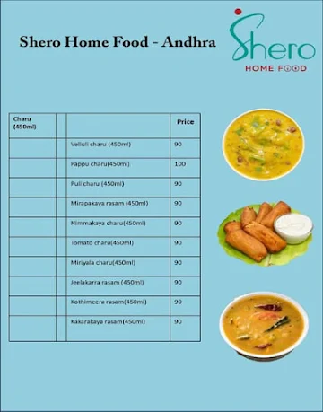 Shero Home - Sambar, Poriyal & Rasam menu 