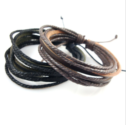 Title 6, Bracelet en cuir de mode masculin et féminin si...