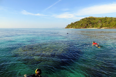 Snorkel in crystal clear waters