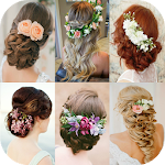 Cover Image of Unduh Hairstyles With Flowers 1.0 APK