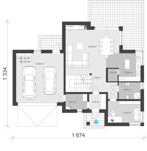 UA55 - Rzut parteru