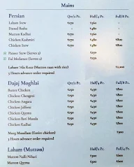 Moshir Taste Of Iran menu 3