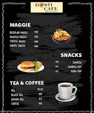 Dosti Cafe menu 2