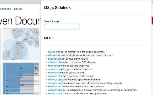 D3.js Sidekick