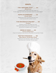 Ohh My Dog's Cafe menu 4