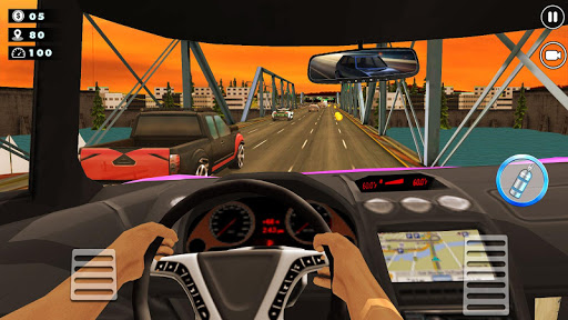 Screenshot Driving in Traffic