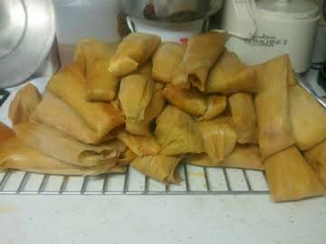 CHICKEN & PORK TAMALES