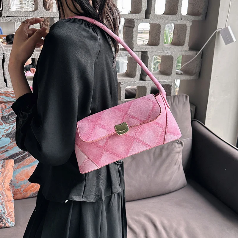 Title 13, Bolsa Baguette Casual de Ombro Simples, Design ...