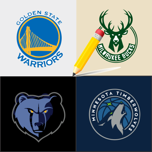 How To Draw Basketball Team Logo