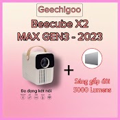 Máy Chiếu Mini Beecube X2 Max Và X2 Max Gen3 - Bảo Hành 12 Tháng Tặng Màn Chiếu Và Giá Đỡ Treo Tường