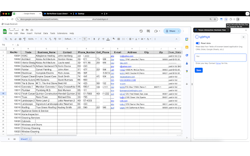 Yonyx Interactive Decision Tree