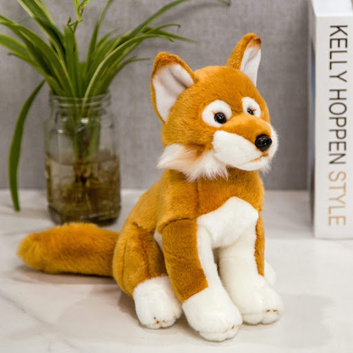 Title 1, Cute and realistic Fox Terrier plush toy. Perfe...