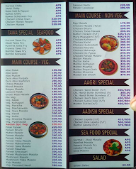 Aadish Family Restaurant menu 3