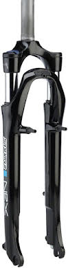 SR Suntour NEX Suspension Fork: 700c, 1-1/8" Threadless Steerer, 63mm Travel, Linear Pull, Black alternate image 2