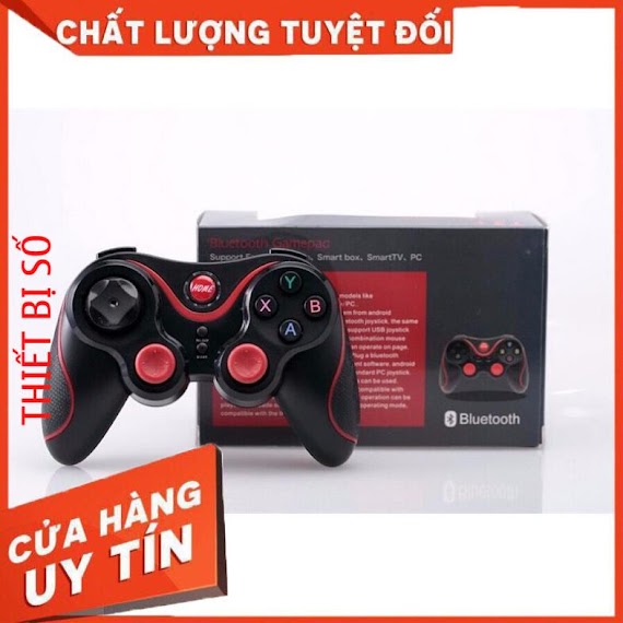 Tay Cầm Chơi Game Bluetooth T3 - Tay Cầm Game Terios T3 - Gamepad T3 / X3/X7/C8S