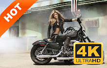 Harley Davidson Pop HD New tab page Theme small promo image