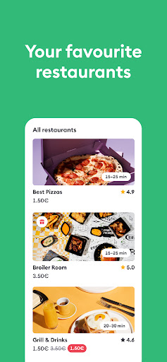 Screenshot Bolt Food: Delivery & Takeaway