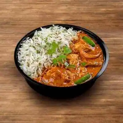 Kadhai Chicken Rice Bowl[500Ml]