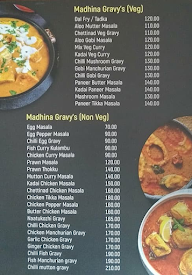 Madina Curry Point menu 1