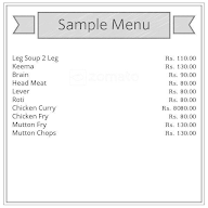 Sapthagiri's Naidu Eating Point menu 1