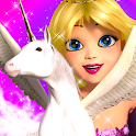 Icon Princess Unicorn Sky World Run