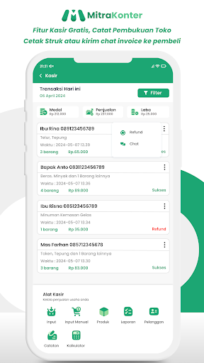 Screenshot Mitra Konter Agen Pulsa Murah