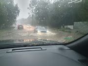 Power cuts, heavy rains and flooding hit Johannesburg communities on February 5 2022.