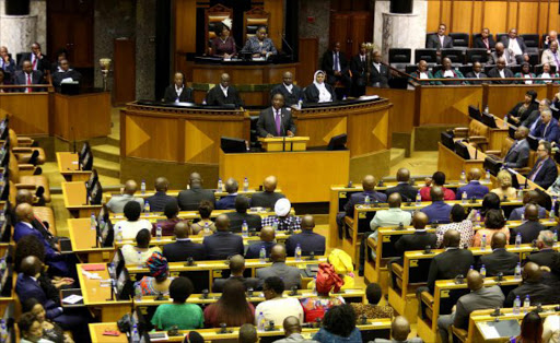 President Cyril Ramaphosa delivered the SONA on Friday. Picture: DAVE CHAMBERS