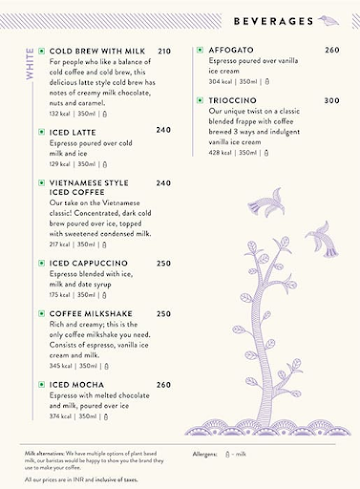 Suchali's Artisan Bakehouse menu 