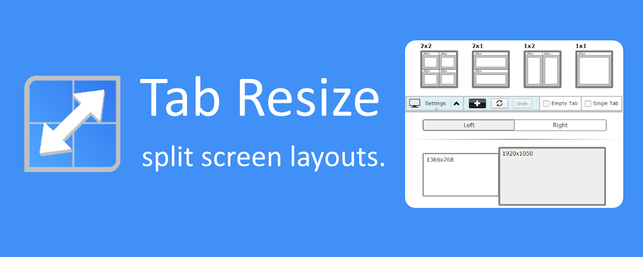 Tab Resize - split screen layouts Preview image 2