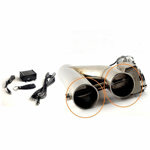 Title 3, Universal sound wave remote control Y type exha...