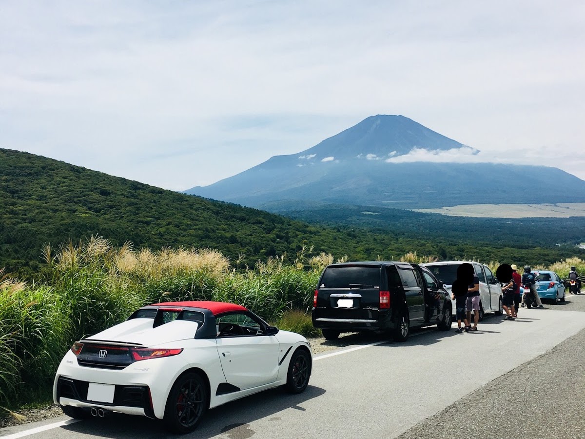 ホンダ S660を華麗にカスタム By えすろっくん 18 08 19 慣らし運転も兼ねて 山中湖へ行ってみました W めっちゃ涼しくて最高でした でも Cartune