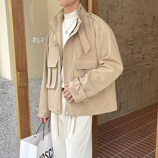 Title 6, Handsome Mens Fake Two-piece Japanese-style Re...