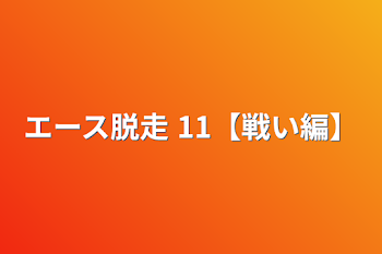 エース脱走 11【戦い編】