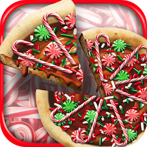 Christmas Candy Pizza Maker Kids Food Cooking Game 