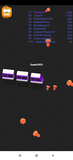 Screenshot Trains.io 3D Game