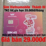 1 Free Ship 0Đ Sim Vietnamobile Thánh Hi Hi Hi Sim Sô Giá Rẻ