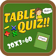 Table Quiz- Learn Tables  Icon