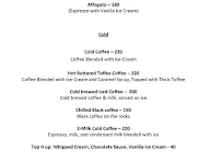 Autumn Leaf Cafe menu 2