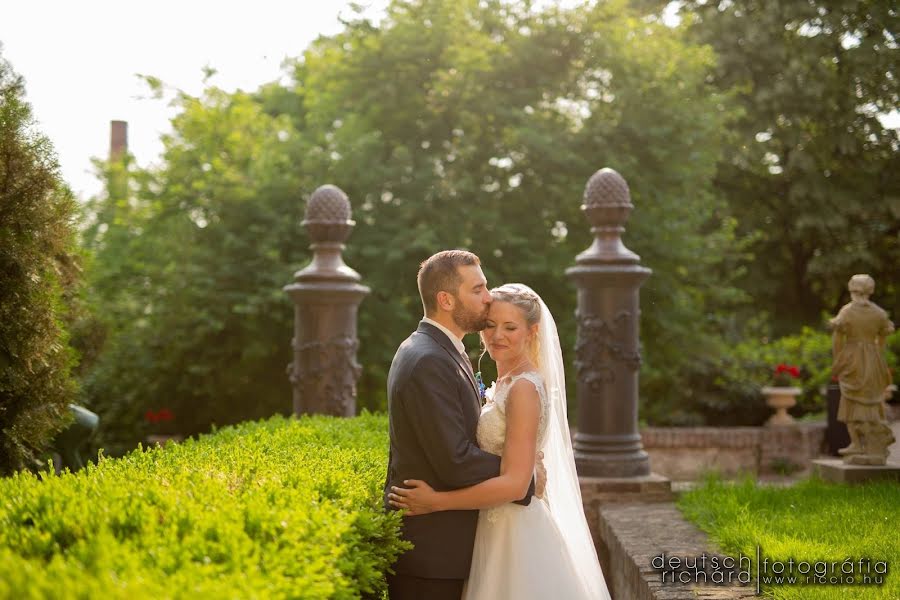 Photographe de mariage Richárd Deutsch (ricciohu). Photo du 3 mars 2019