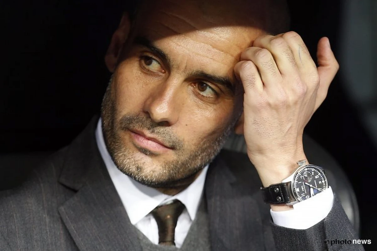 Pep Guardiola en a pris pour son grade