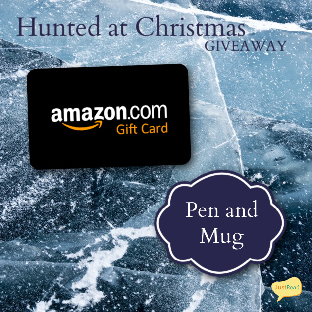 Hunted at Christmas JustRead Tours giveaway