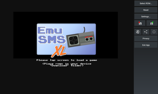 Screenshot EmuSMS XL