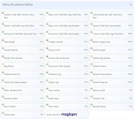 Lucknow Darbar menu 3